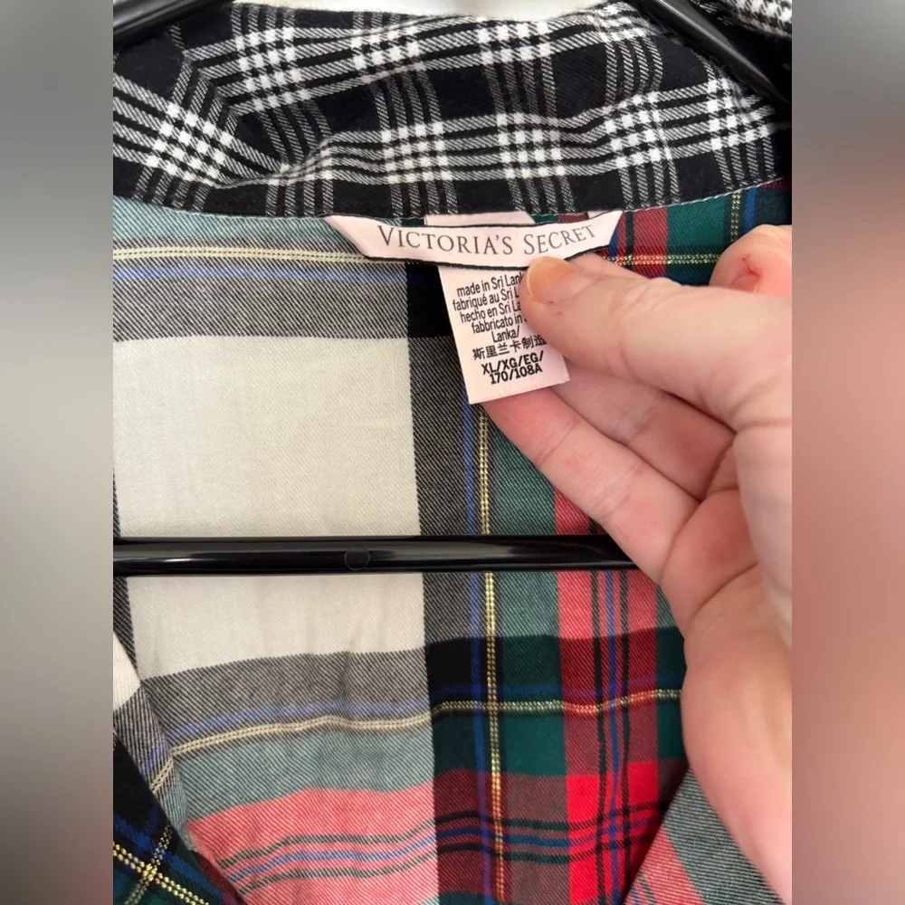 Plaid Sleep Shirt - Picture 2 of 3